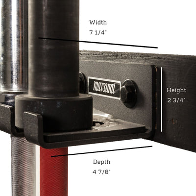 2-Bar Wall Holder