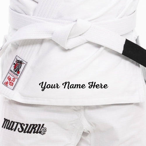 Name Embroidery - Jacket